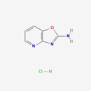 Oxazolo[4,5-b]pyridin-2-amine hydrochloride