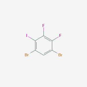 4,6-Dibromo-2,3-difluoroiodobenzene