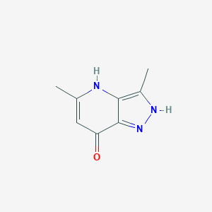 molecular formula C8H9N3O B12856914 3,5-Dimethyl-1H-pyrazolo[4,3-B]pyridin-7-OL 