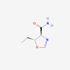 (4S,5R)-5-Ethyl-4,5-dihydrooxazole-4-carboxamide