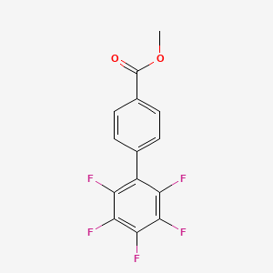 Methyl 2',3',4',5',6'-pentafluoro[1,1'-biphenyl]-4-carboxylate