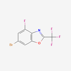 6-Bromo-4-fluoro-2-(trifluoromethyl)benzoxazole