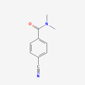 molecular formula C10H10N2O B1285705 4-cyano-N,N-dimethylbenzamide CAS No. 24167-50-8