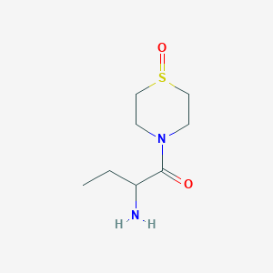 2-Amino-1-(1-oxidothiomorpholino)butan-1-one