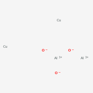 molecular formula Al2Cu2O3 B12857085 Copperaluminumoxide 