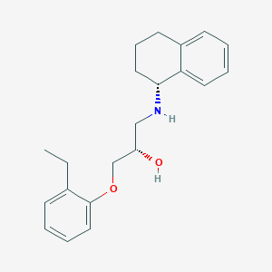 (S)-1-(2-Ethylphenoxy)-3-(((R)-1,2,3,4-tetrahydronaphthalen-1-yl)amino)propan-2-ol