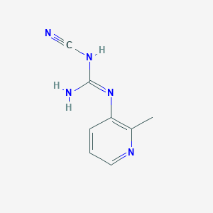 (Z)-2-Cyano-1-(2-methylpyridin-3-yl)guanidine