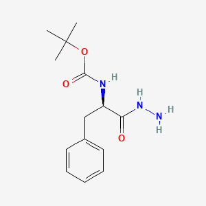 tert-Butyl (R)-(1-hydrazinyl-1-oxo-3-phenylpropan-2-yl)carbamate