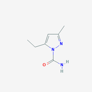 5-Ethyl-3-methyl-1H-pyrazole-1-carboxamide