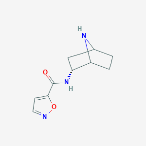 N-((2R)-7-Azabicyclo[2.2.1]heptan-2-yl)isoxazole-5-carboxamide