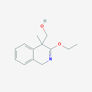 B128575 (3-Ethoxy-4-methyl-1H-isoquinolin-4-yl)methanol CAS No. 143265-95-6
