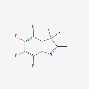 4,5,6,7-Tetrafluoro-2,3,3-trimethyl-3H-indole