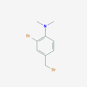 3-Bromo-4-(dimethylamino)benzyl bromide