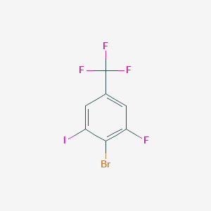 4-Bromo-3-fluoro-5-iodobenzotrifluoride