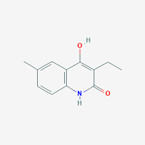 3-Ethyl-2-hydroxy-6-methylquinolin-4(1H)-one