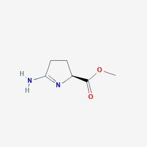 (S)-Methyl 5-amino-3,4-dihydro-2H-pyrrole-2-carboxylate