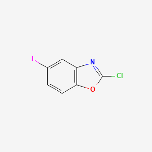 2-Chloro-5-iodobenzo[d]oxazole