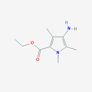 Ethyl 4-amino-1,3,5-trimethyl-1H-pyrrole-2-carboxylate