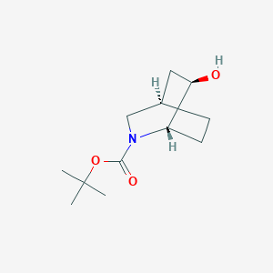 tert-Butyl (1S,4R,6R)-6-hydroxy-2-azabicyclo[2.2.2]octane-2-carboxylate