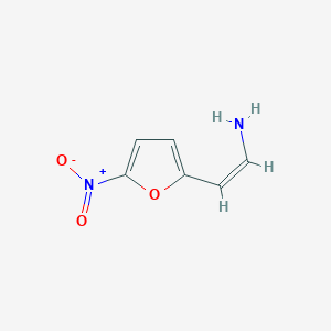 (Z)-2-(5-Nitro-2-furyl)ethenamine