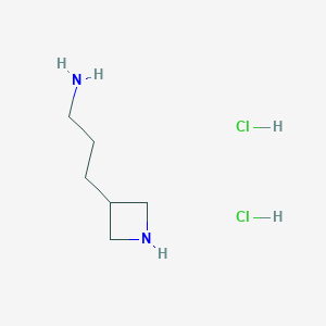 3-(Azetidin-3-yl)propan-1-amine dihydrochloride