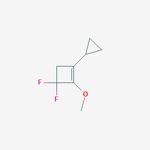 1-Cyclopropyl-3,3-difluoro-2-methoxycyclobutene