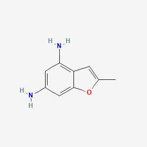 2-Methylbenzofuran-4,6-diamine