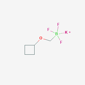 molecular formula C5H9BF3KO B12857942 Potassium (pyridine-2-YL)methyl trifluoroborate 