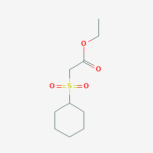 Cyclohexanesulfonyl-acetic acid ethyl ester