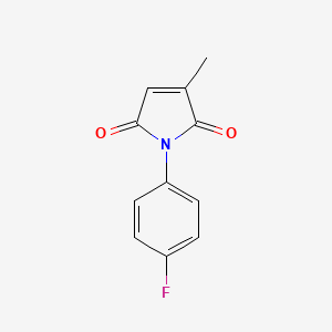 1-(4-Fluorophenyl)-3-methyl-2,5-dihydro-1H-pyrrole-2,5-dione