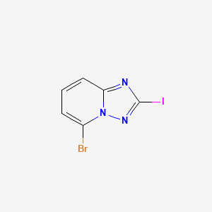 5-Bromo-2-iodo-[1,2,4]triazolo[1,5-a]pyridine