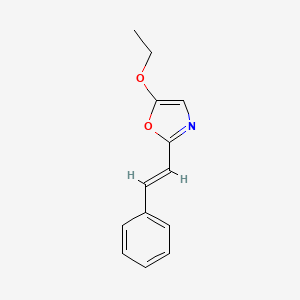 5-Ethoxy-2-styryloxazole