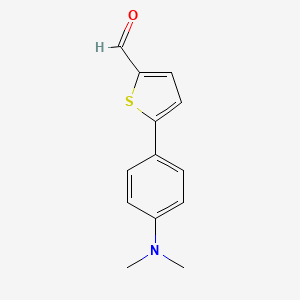 5-[4-(Dimethylamino)phenyl]-2-thiophenecarbaldehyde