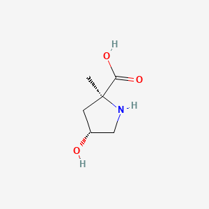 (2S,4R)-4-Hydroxy-2-methylpyrrolidine-2-carboxylic acid