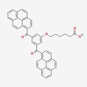 6-(3,5-Di(pyrene-1-carbonyl)phenoxy)hexanoic acid