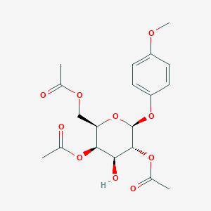 4-Methoxyphenyl 2,4,6-tri-O-acetyl-b-D-galactopyranoside