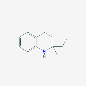 Quinoline, 2-ethyl-1,2,3,4-tetrahydro-2-methyl-