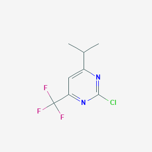 2-Chloro-4-isopropyl-6-(trifluoromethyl)pyrimidine