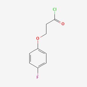 3-(4-Fluorophenoxy)propanoyl chloride