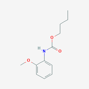 molecular formula C12H17NO3 B12859247 Butyl (2-methoxyphenyl)carbamate 