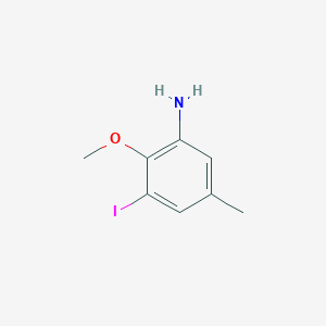 3-Iodo-2-methoxy-5-methylaniline