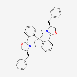 (Sa)-7,7'-Bis((S)-4-benzyl-4,5-dihydrooxazol-2-yl)-1,1'-spirobiindane