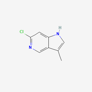 6-Chloro-3-methyl-1H-pyrrolo[3,2-c]pyridine