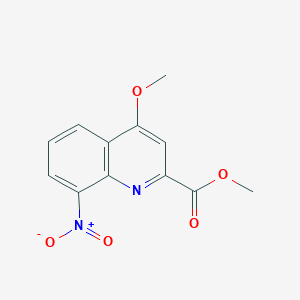 Methyl 4-methoxy-8-nitroquinoline-2-carboxylate