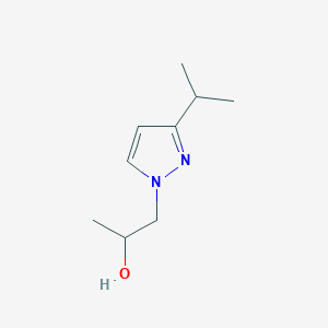 1-(3-Isopropyl-1H-pyrazol-1-yl)propan-2-ol