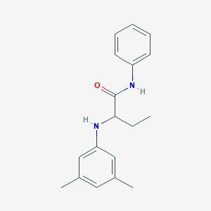 2-(3,5-Dimethyl-phenylamino)-N-phenyl-butyramide