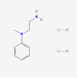 molecular formula C9H16Cl2N2 B1285939 N1-Methyl-N1-phenylethane-1,2-diamine dihydrochloride CAS No. 36271-21-3
