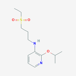 N-(3-ethylsulfonylpropyl)-2-propan-2-yloxypyridin-3-amine