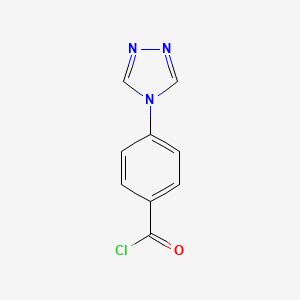 4-(4H-1,2,4-Triazol-4-yl)benzoyl chloride