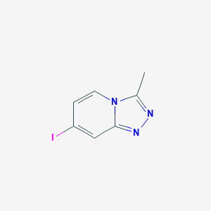 7-Iodo-3-methyl-[1,2,4]triazolo[4,3-a]pyridine